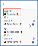 Patient Calendar Scheduled Visit with Daily Variable Schedule Type